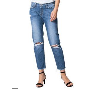 FLYING MONKEY distress boyfriend blue jeans 30